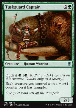 Tuskguard Captain - Commander 2016 (Uncommon) [C16-173]