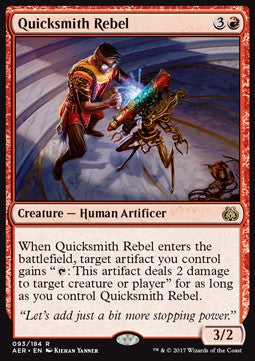 Quicksmith Rebel - Aether Revolt (Rare) [AER-93]