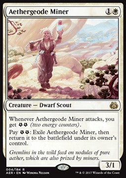 Aethergeode Miner - Aether Revolt (Rare) [AER-4]