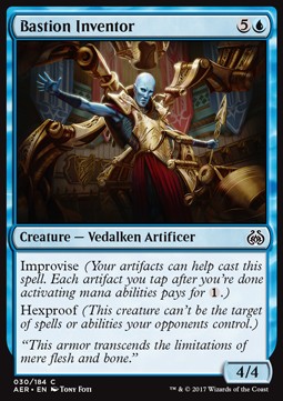 Bastion Inventor - Aether Revolt (Common) [AER-30]