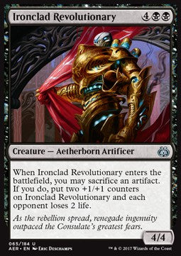 Ironclad Revolutionary - Aether Revolt (Uncommon) [AER-65]