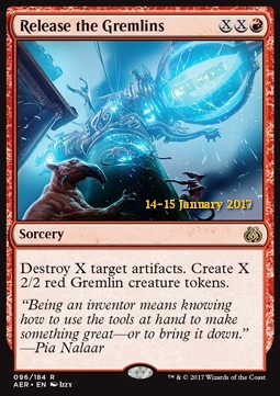 Release the Gremlins - Aether Revolt: Promos (Rare) [PAER-96]
