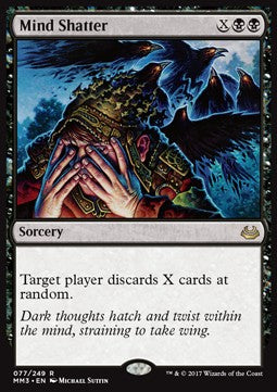 Mind Shatter - Modern Masters 2017 (Rare) [MM3-77]