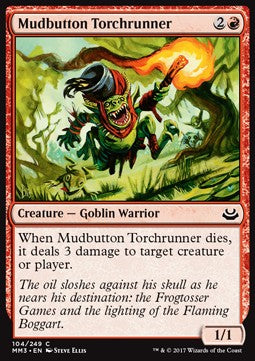 Mudbutton Torchrunner - Modern Masters 2017 (Common) [MM3-104]