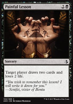Painful Lesson - Amonkhet (Common) [AKH-102]