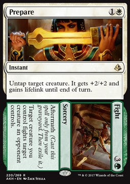 Prepare // Fight - Amonkhet (Rare) [AKH-220]