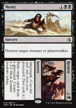 Never // Return - Amonkhet (Rare) [AKH-212]