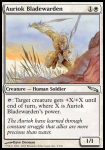 Auriok Bladewarden - Mirrodin (Uncommon) [MRD-3]