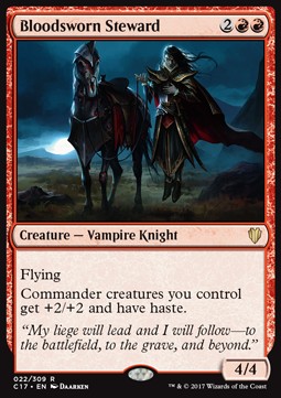 Bloodsworn Steward - Commander 2017 (Rare) [C17-22]