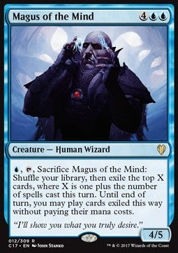 Magus of the Mind - Commander 2017 (Rare) [C17-12]
