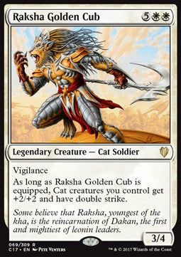 Raksha Golden Cub - Commander 2017 (Rare) [C17-69]