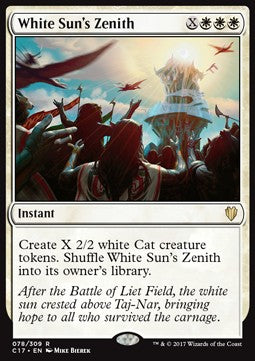 White Sun's Zenith - Commander 2017 (Rare) [C17-78]