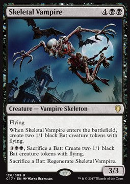 Skeletal Vampire - Commander 2017 (Rare) [C17-126]