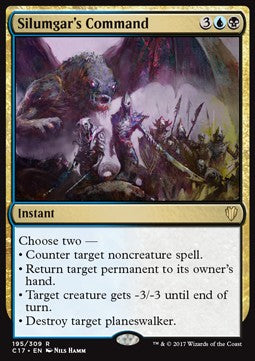 Silumgar's Command - Commander 2017 (Rare) [C17-195]
