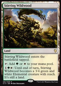 Stirring Wildwood - Commander 2017 (Rare) [C17-281]