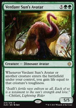 Verdant Sun's Avatar - Ixalan (Rare) [XLN-213]