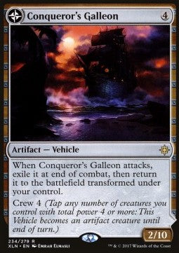 Conqueror's Galleon / Conqueror's Foothold - Ixalan (Rare) [XLN-234]