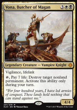 Vona, Butcher of Magan - Ixalan (Mythic) [XLN-231]