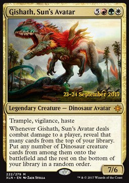 Gishath, Sun's Avatar - Ixalan: Promos (Mythic) [PXLN-222]