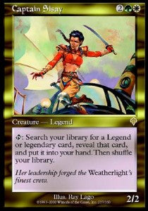 Captain Sisay - Invasion (Rare) [INV-237]