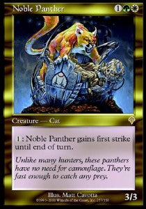 Noble Panther - Invasion (Rare) [INV-257]