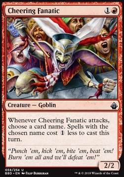 Cheering Fanatic - Battlebond (Uncommon) [BBD-58]