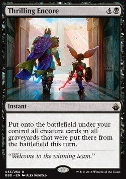 Thrilling Encore - Battlebond (Rare) [BBD-53]