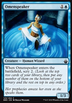Omenspeaker - Battlebond (Common) [BBD-125]