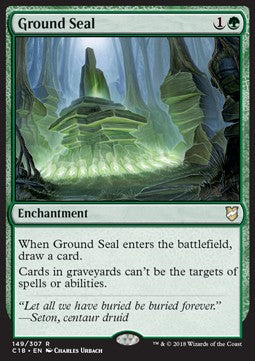 Ground Seal - Commander 2018 (Rare) [C18-149]