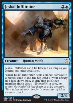 Jeskai Infiltrator - Commander 2018 (Rare) [C18-93]