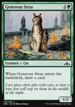Generous Stray - Guilds of Ravnica (Common) [GRN-129]