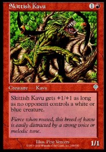 Skittish Kavu - Invasion (Uncommon) [INV-168]