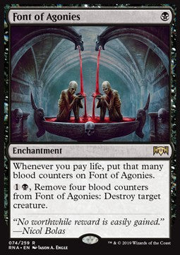 Font of Agonies - Ravnica Allegiance (Rare) [RNA-74]
