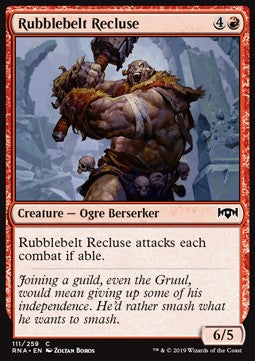 Rubblebelt Recluse - Ravnica Allegiance (Common) [RNA-111]