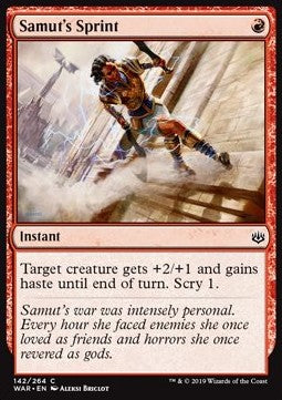 Samut's Sprint - War of the Spark (Common) [WAR-142]