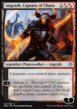 Angrath, Captain of Chaos - War of the Spark (Uncommon) [WAR-227]