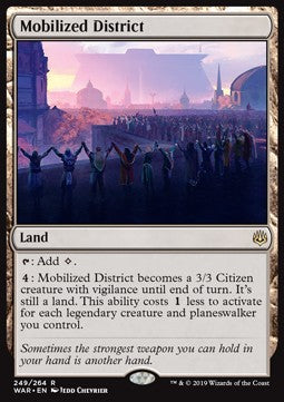 Mobilized District - War of the Spark (Rare) [WAR-249]