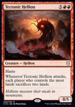 Tectonic Hellion - Commander 2019 (Rare) [C19-29]