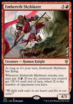 Embereth Skyblazer - Throne of Eldraine: Extras (Rare) [XELD-321]