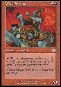 Whip Sergeant - Prophecy (Uncommon) [PCY-107]