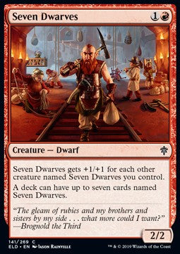 Seven Dwarves - Throne of Eldraine (Common) [ELD-141]