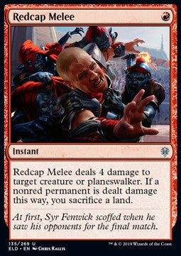 Redcap Melee - Throne of Eldraine (Uncommon) [ELD-135]