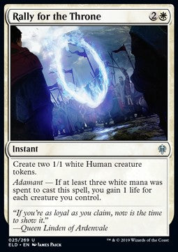 Rally for the Throne - Throne of Eldraine (Uncommon) [ELD-25]
