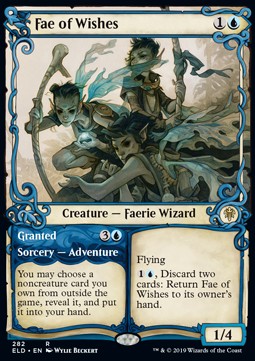 Fae of Wishes // Granted - Throne of Eldraine: Extras (Rare) [XELD-282]