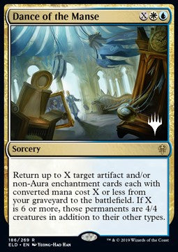Dance of the Manse (V.2) - Throne of Eldraine: Promos (Rare) [PELD-186]