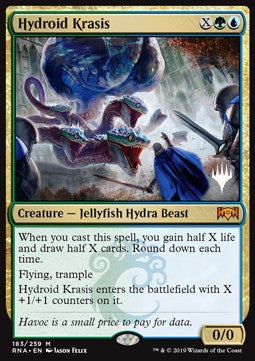 Hydroid Krasis - Throne of Eldraine: Promos (Mythic) [PELD-183]