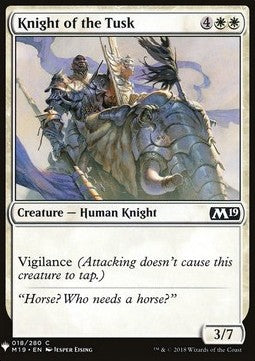 Knight of the Tusk - Mystery Booster (Common) [MYS-18]