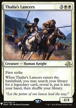 Thalia's Lancers - Mystery Booster (Rare) [MYS-47]