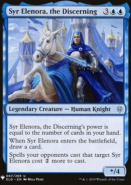 Syr Elenora, the Discerning - Mystery Booster (Uncommon) [MYS-67]