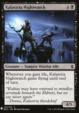 Kalastria Nightwatch - Mystery Booster (Common) [MYS-115]